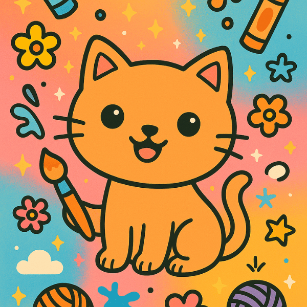 Cat Coloring Pages