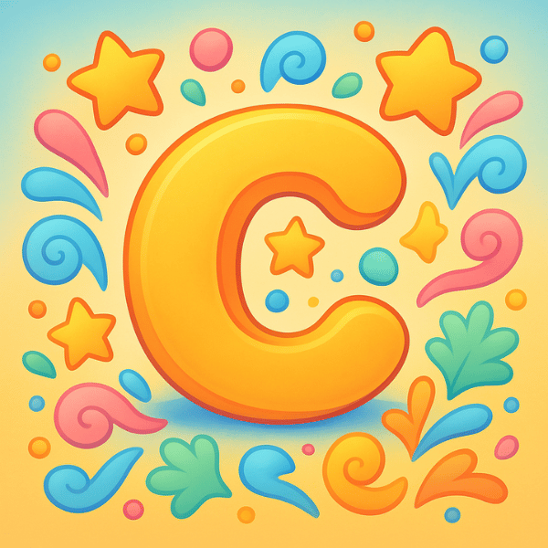 Letter C Coloring Pages